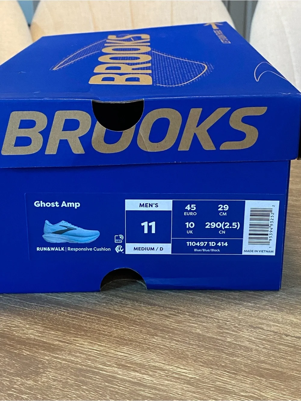 Brooks Ghost Amp Men’s Size 11